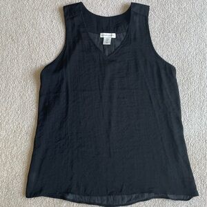 Cupcakes and Cashmere Black Sleeveless Top